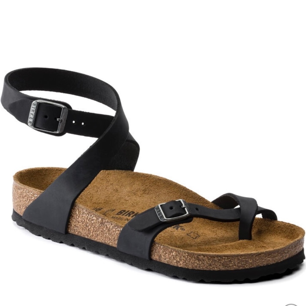 Birkenstock Yara Sandals in Black